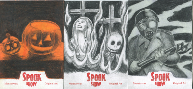Chrissy Spallone's Spook Show Cards
