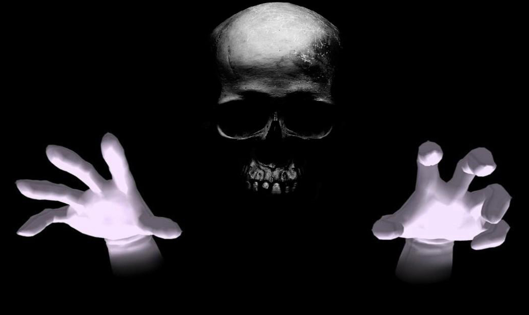 Lights Out Skull