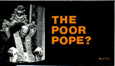 Poor Pope