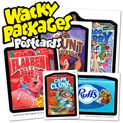 Wacky Package Postcards 7