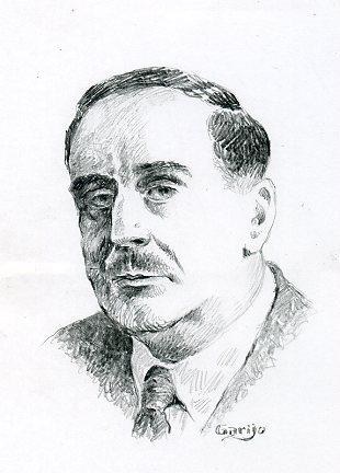 h. g. wells biography. Penciled Portrait of H.G.Wells