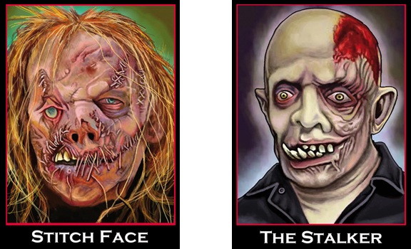 Monsters From Hell base cards