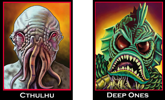 Still more Monsters From Hell base cards