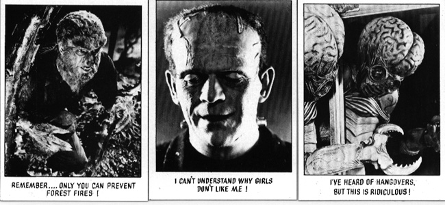 Creature Features cards
